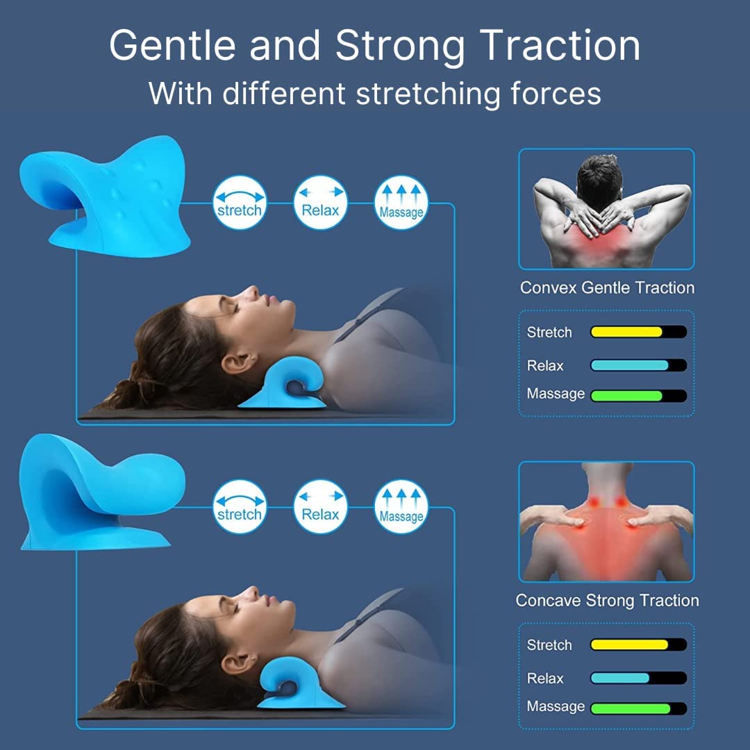 Pain Relief and Spine Alignment Chiropractic Pillow