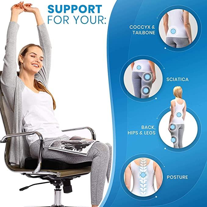 Wellness Cushion for Back Pain Support
